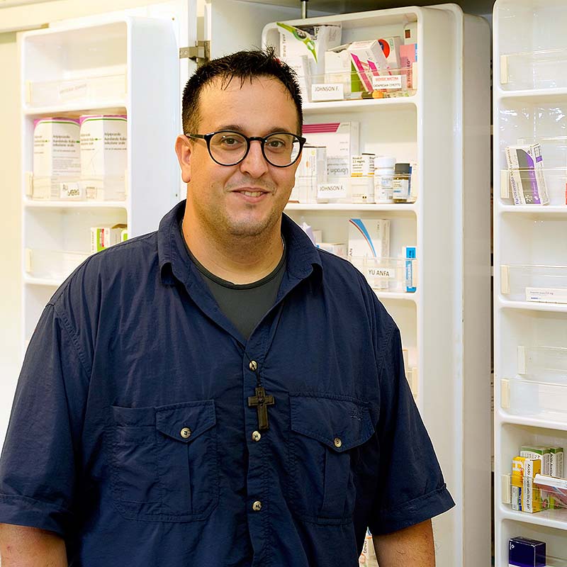 Das Bild zeigt Frater Tiago Miguel Rodrigues Fournier Miranda.