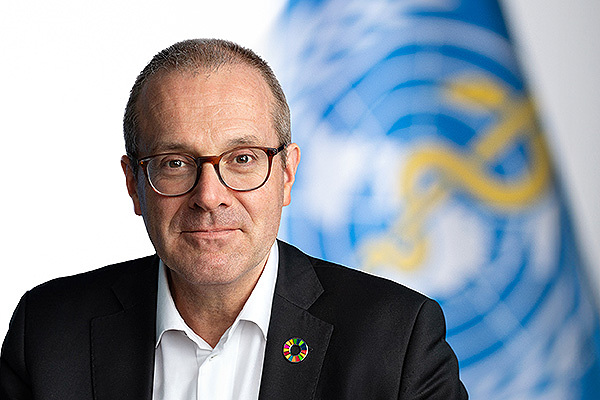Das Bild zeigt Dr. Hans Henri P. Kluge ist Regionaldirektor der WHO/Europa.