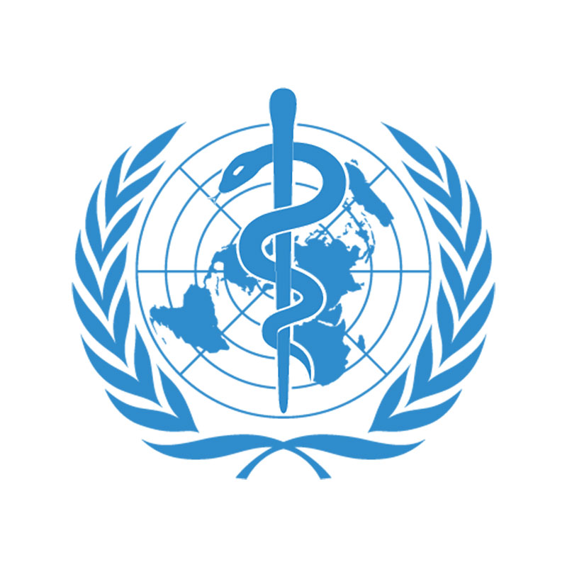 Das Bild zeigt Logo der Weltgesundheitsorganisation WHO.