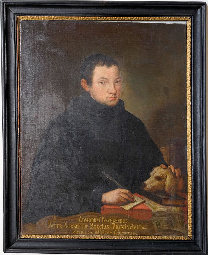 Das Bild zeigt Frater Norbertus Boccius.
